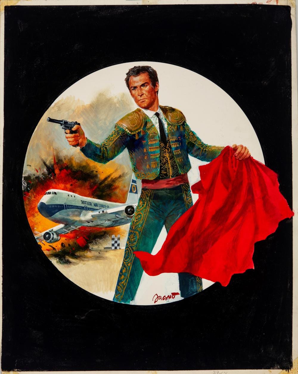 carlo jacono segretissimo nick carter la vendetta dei generali 1978 · Finarte · 2025-12-18 Carlo Jacono comparable auction result: carlo jacono segretissimo nick carter la vendetta dei generali 1978