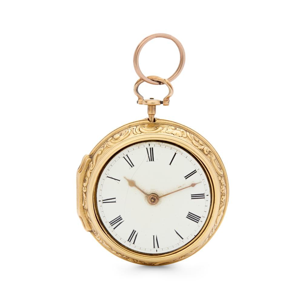 George Graham comparable auction result: george graham london a rare metal pair cased key wind pocket watch