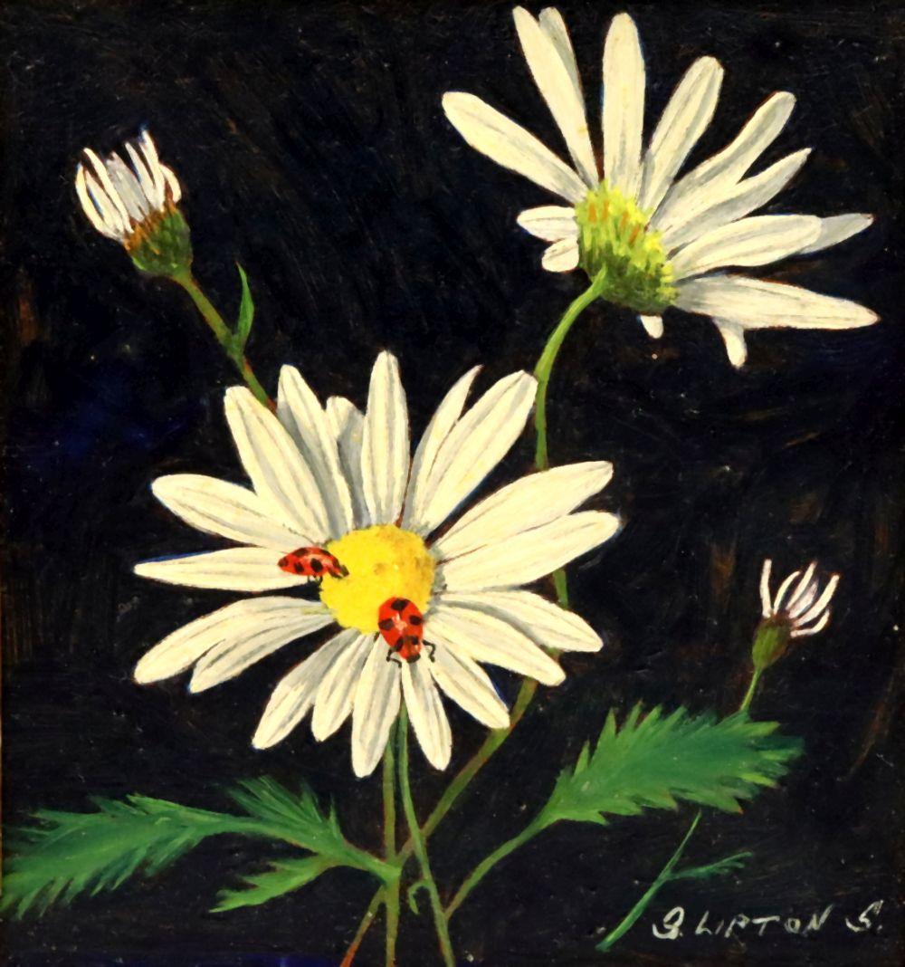 Sondra Lipton comparable auction result: sondra lipton american b 1937 oil painting on board