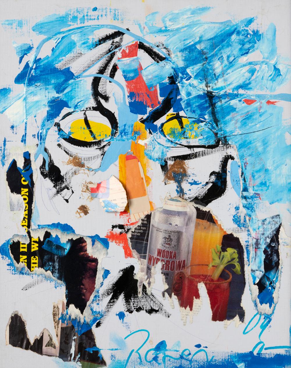 Roger Ing comparable auction result: roger ing vodka and beast collage