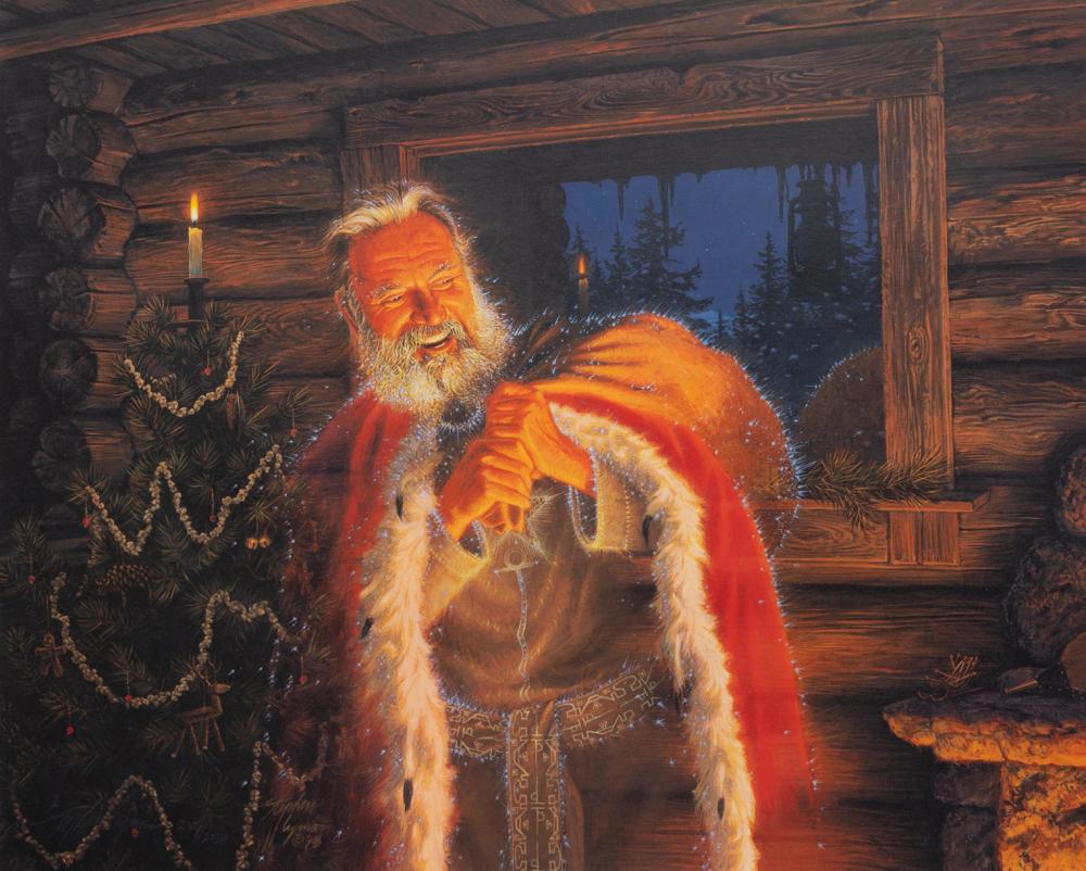 Stephen Lyman comparable auction result: stephen lyman the spirit of christmas