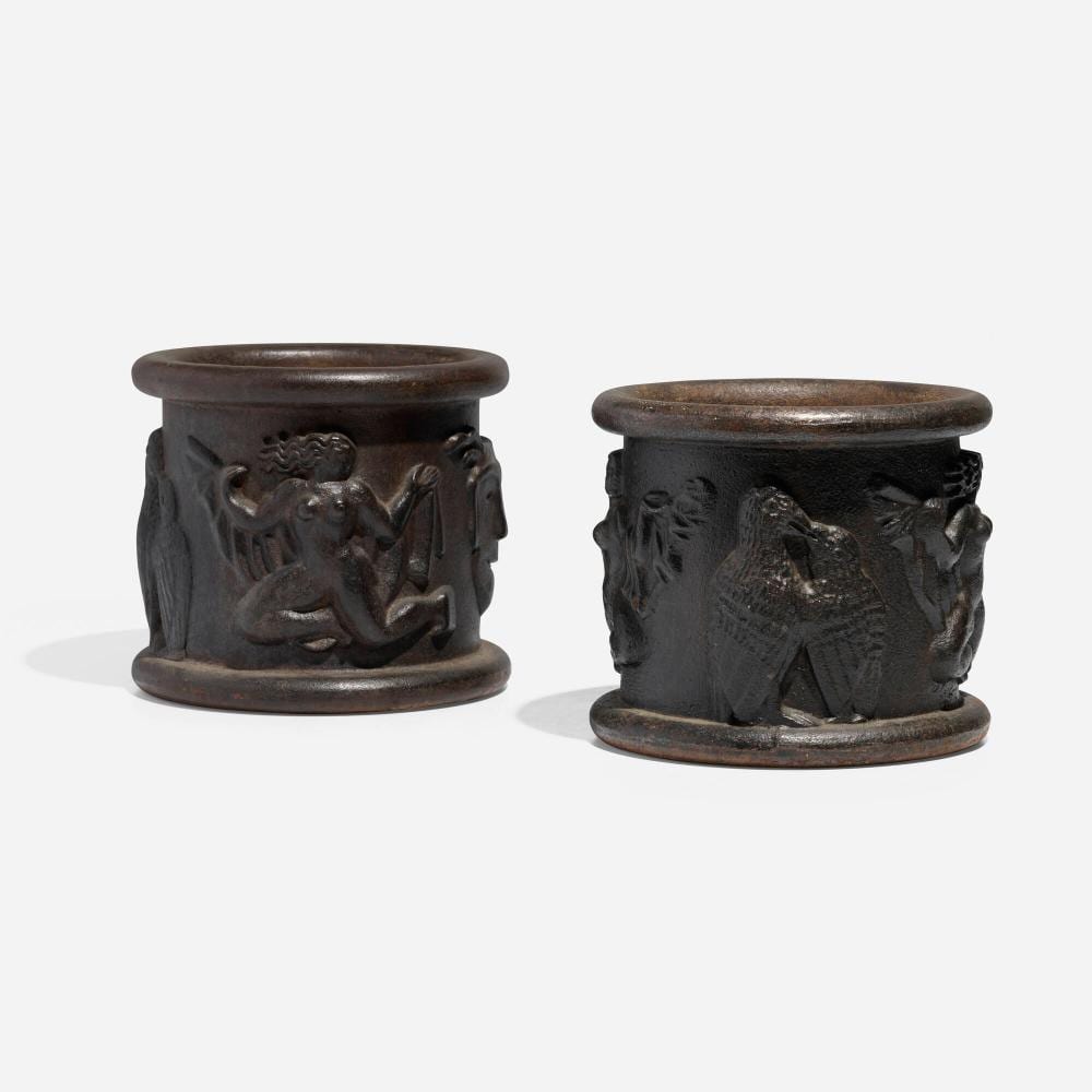 Anna Petrus comparable auction result: anna petrus urns set of two