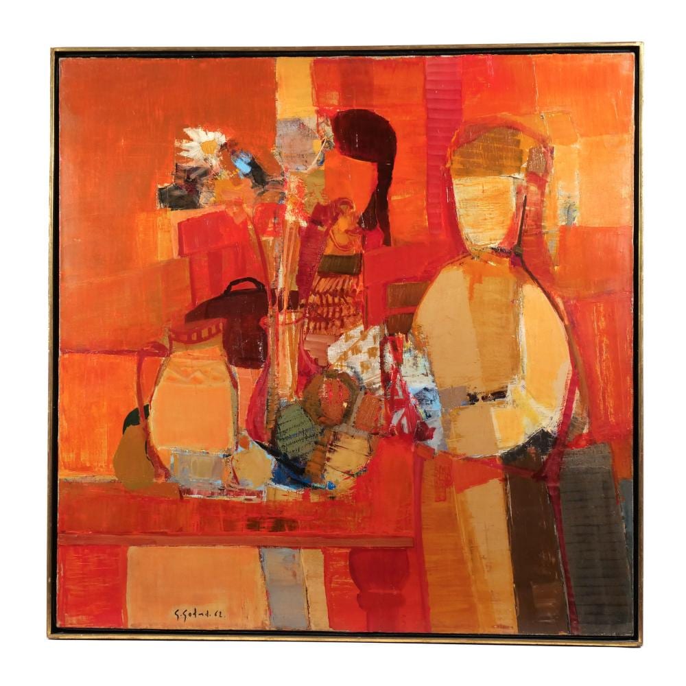 Gabriel Godard comparable auction result: gabriel godard french american b 1933