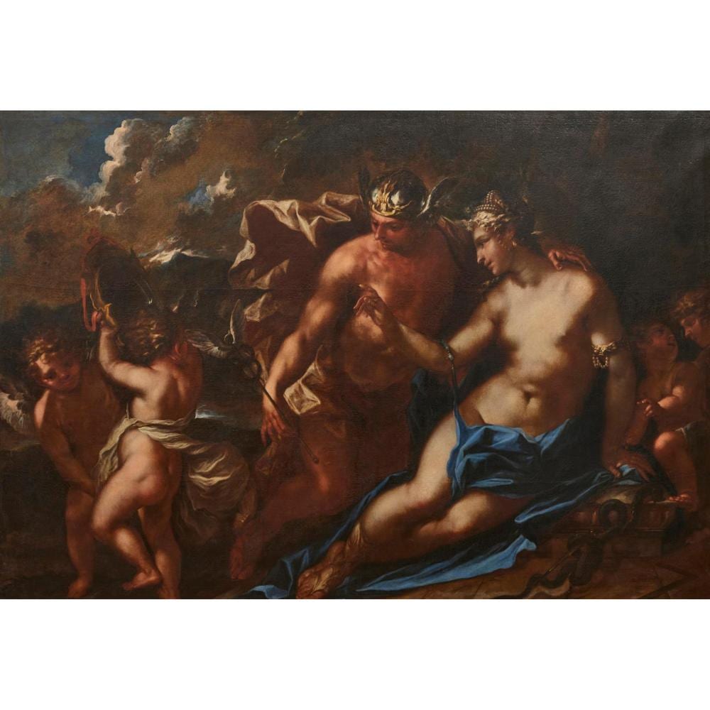 Pietro Liberi comparable auction result: pietro liberi padua 1605 1687 venice mercury and venus oil on canvas 160 x 229 3cm 175 8 x 246cm framed