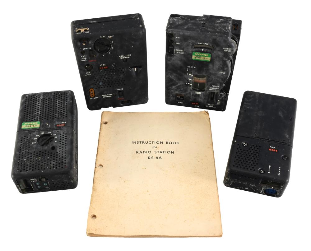 Rare U.S. Military CIA Spy Radio Station RS-6A sold by Mebane Antique Auction, lot 269 — auction record photograph