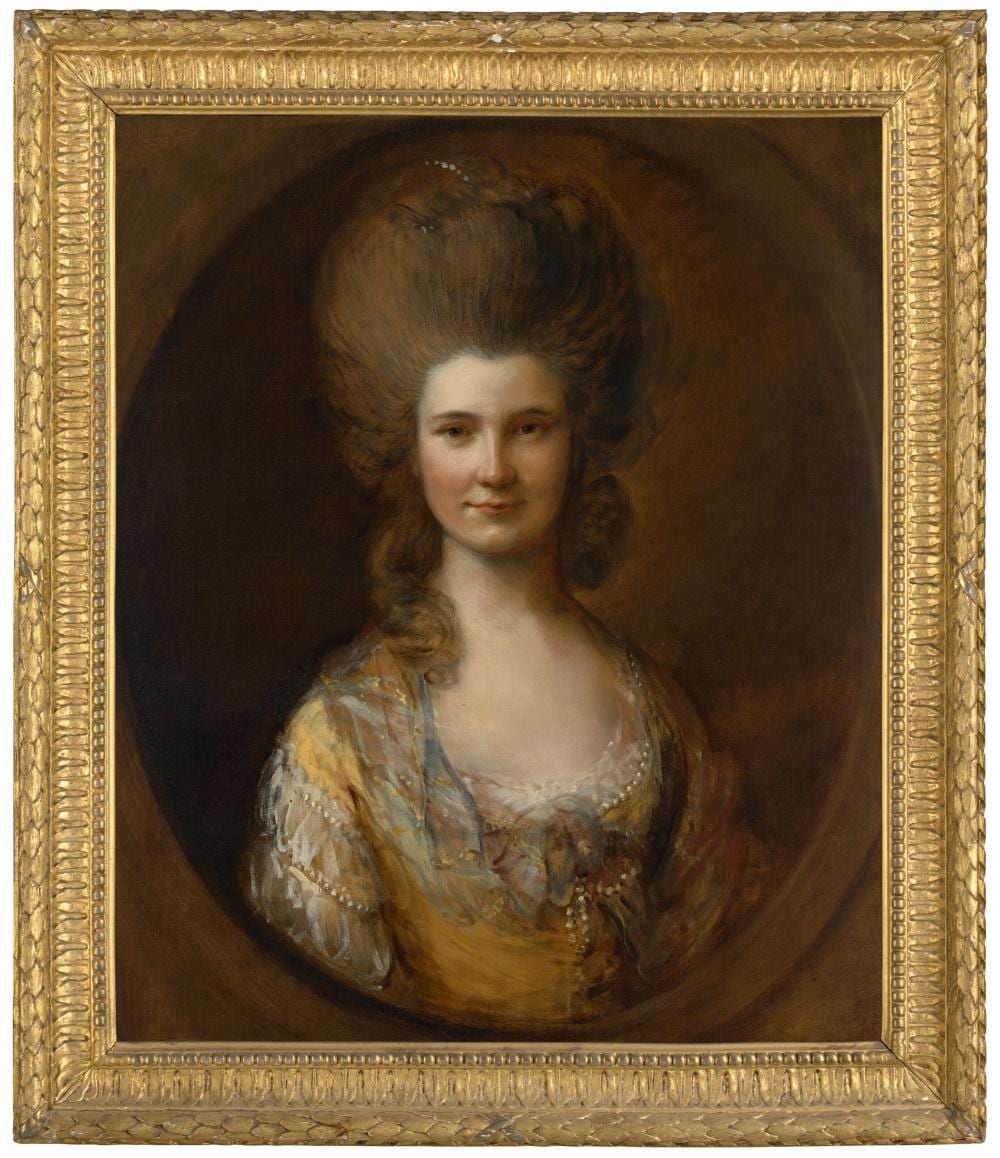 Thomas Gainsborough comparable auction result: thomas gainsborough sudbury 1727 1788 london portrait of isabella kinloc