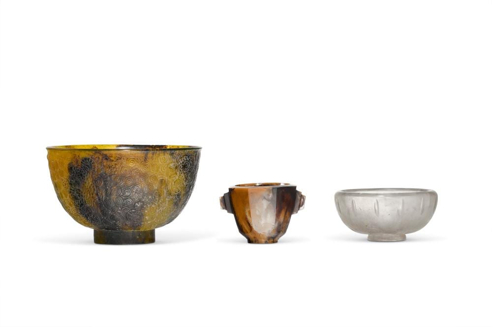 François Emile Décorchemont comparable auction result: fran ois d corchemont 1880 1971 ensemble d un grand bol fleurs rosaces