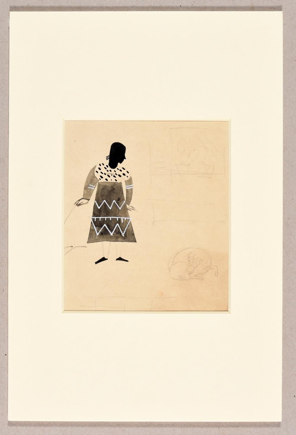 van Dyck comparable auction result: 9 small drawings
