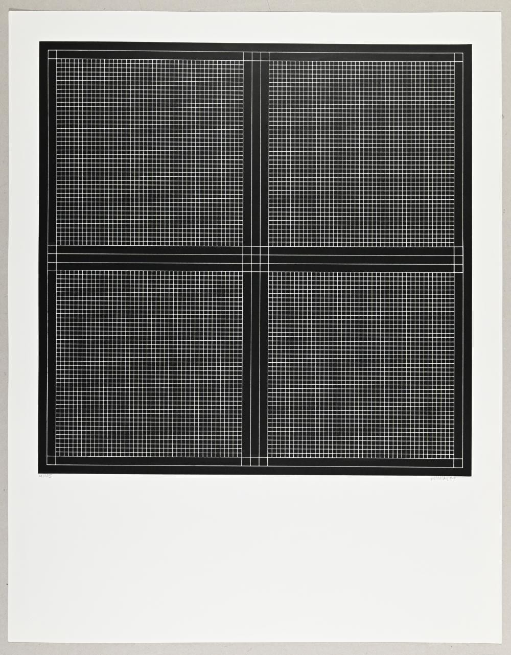 Marc Verstockt comparable auction result: geometric composition