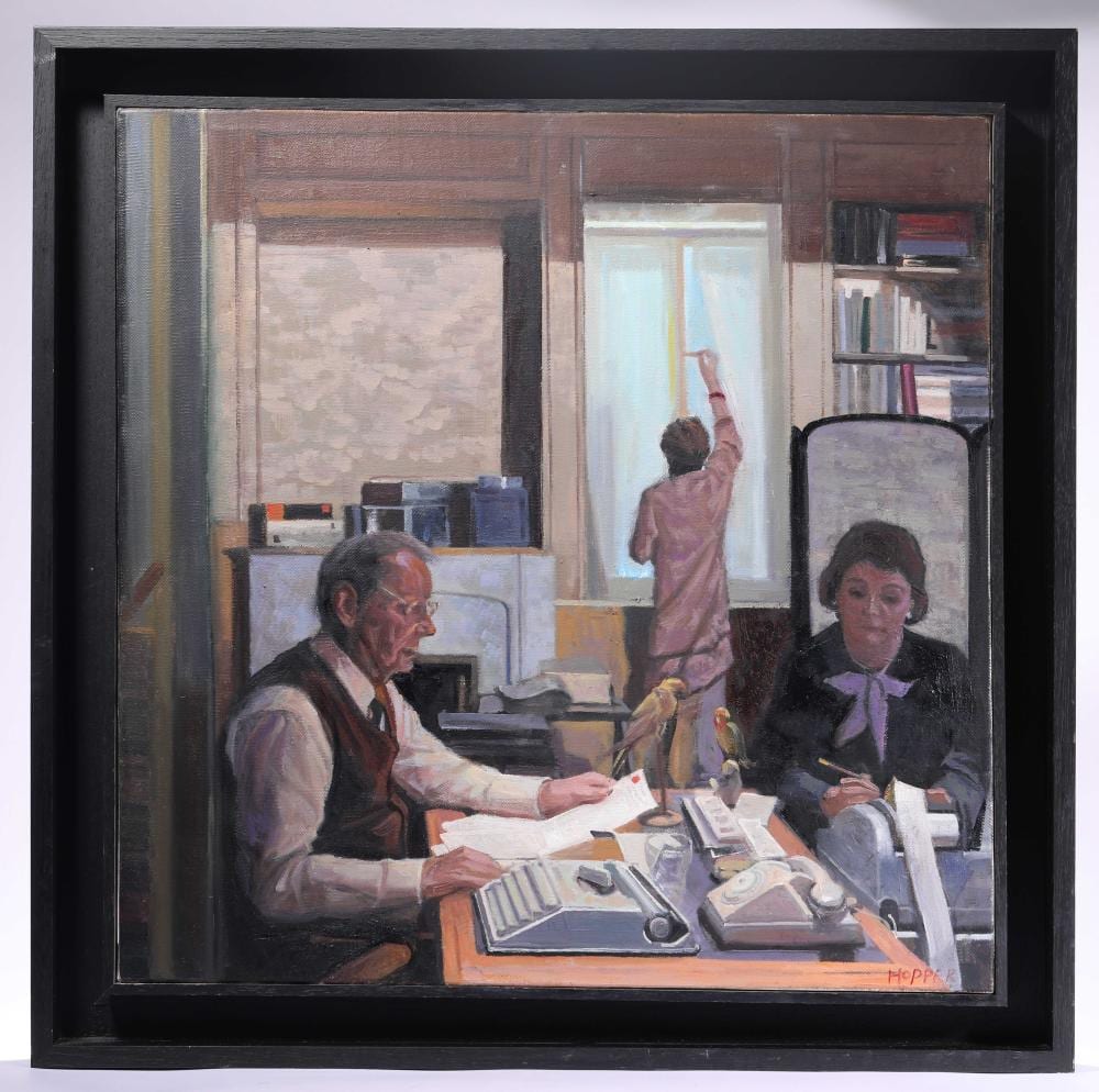 Oil painting Edward Hopper America (1882-1967) sold by Hotspot Auctions, lot 138 — auction record photograph