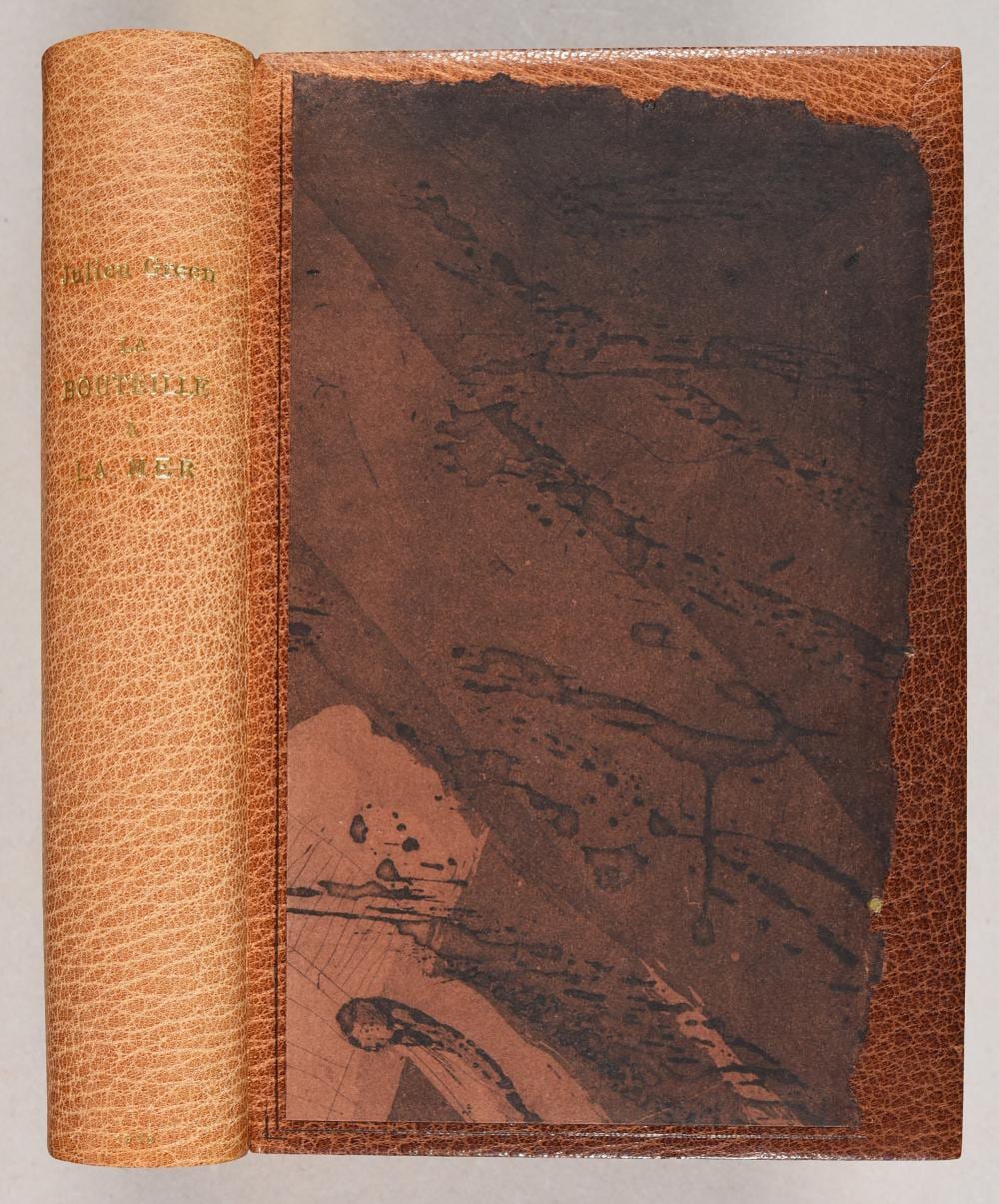 Julien Green comparable auction result: la bouteille la mer 1972 1976