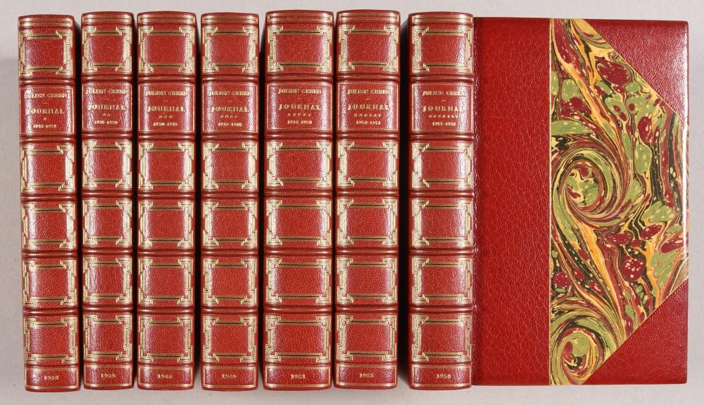 Julien Green comparable auction result: journal 1928 1958