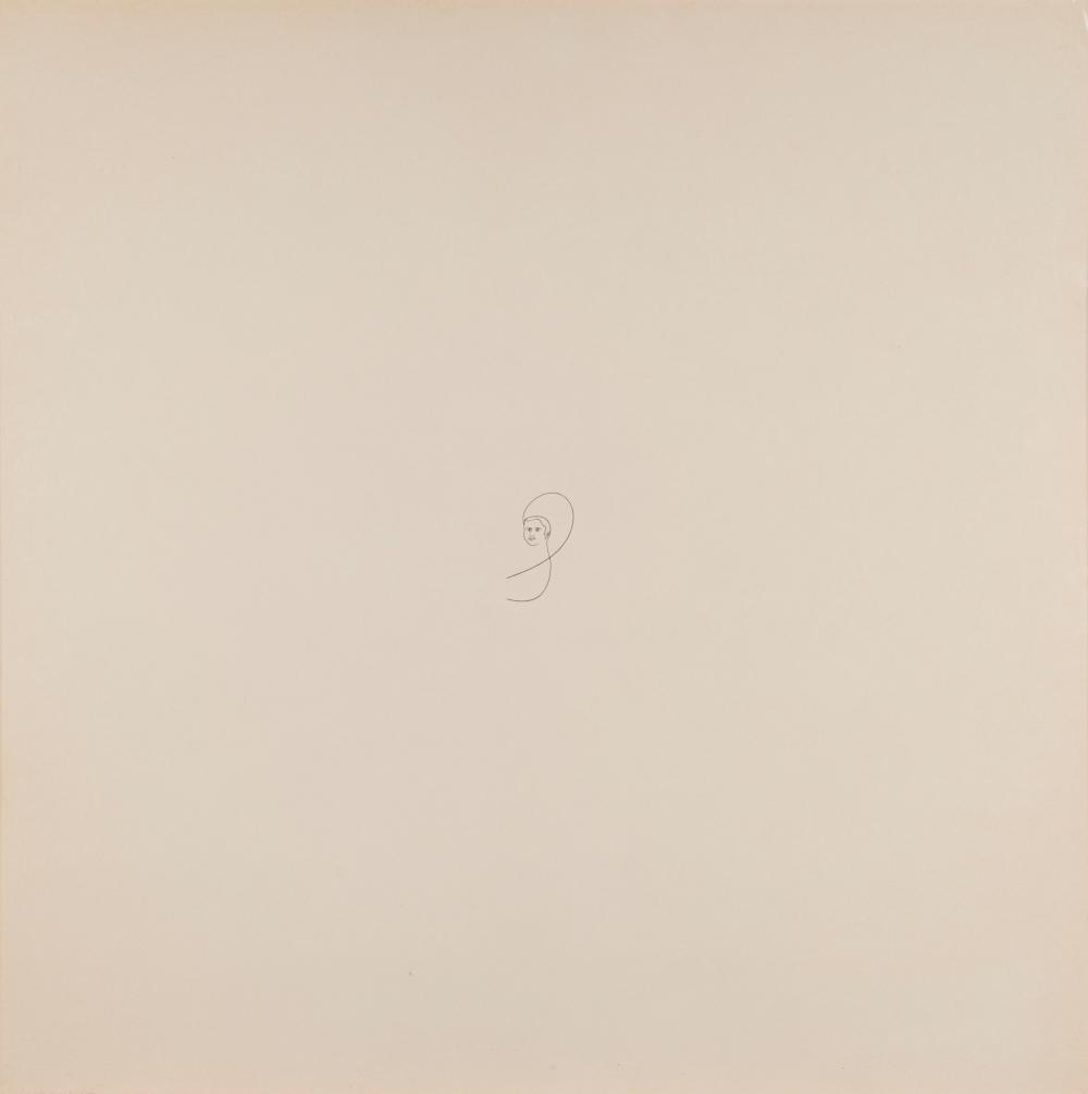 Gino DeDominicis comparable auction result: gino de dominicis ancona 1947 roma 1998 untitled face