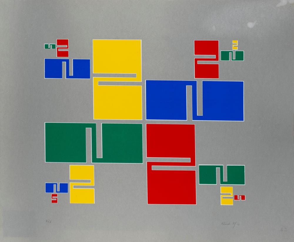 estuardo maldonado pintag 1928 quito 2023 struttura modulare n 1 1974 · Finarte · 2025-12-02 Estuardo Maldonado comparable auction result: estuardo maldonado pintag 1928 quito 2023 struttura modulare n 1 1974