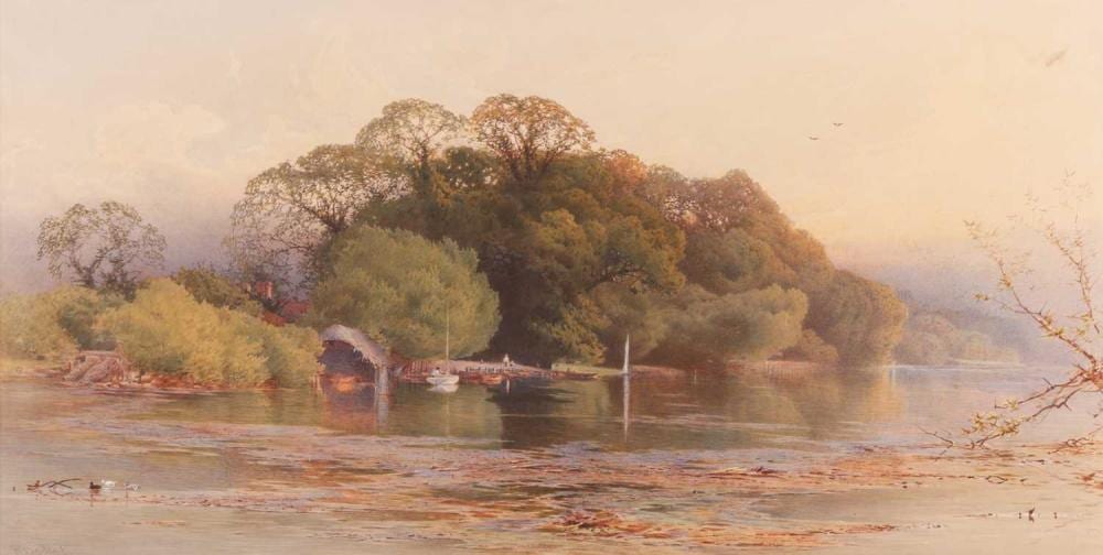 William (1824) Gosling comparable auction result: william gosling british 1824 1883 thames view signed w gosling lower left watercolour 34 x 67 cm framed and glazed 72 x 102 cm