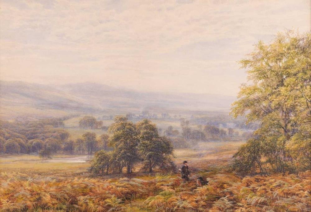 Edmund George Warren comparable auction result: edmund george warren british 1834 1909 autumn barden towers wharfedale signed edmund g warren lower right watercolour 43 x 63 cm framed and glazed 65 5 x 86 cm