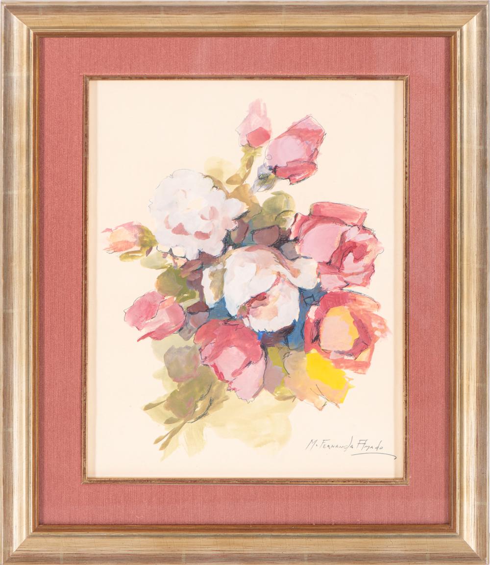 maria fernanda amado 1924 flores t cnica mista sobre papel assinada dim 29 x 22 cm · Palácio do Correio Velho · 2025-11-24 Maria Fernanda Amado comparable auction result: maria fernanda amado 1924 flores t cnica mista sobre papel assinada dim 29 x 22 cm