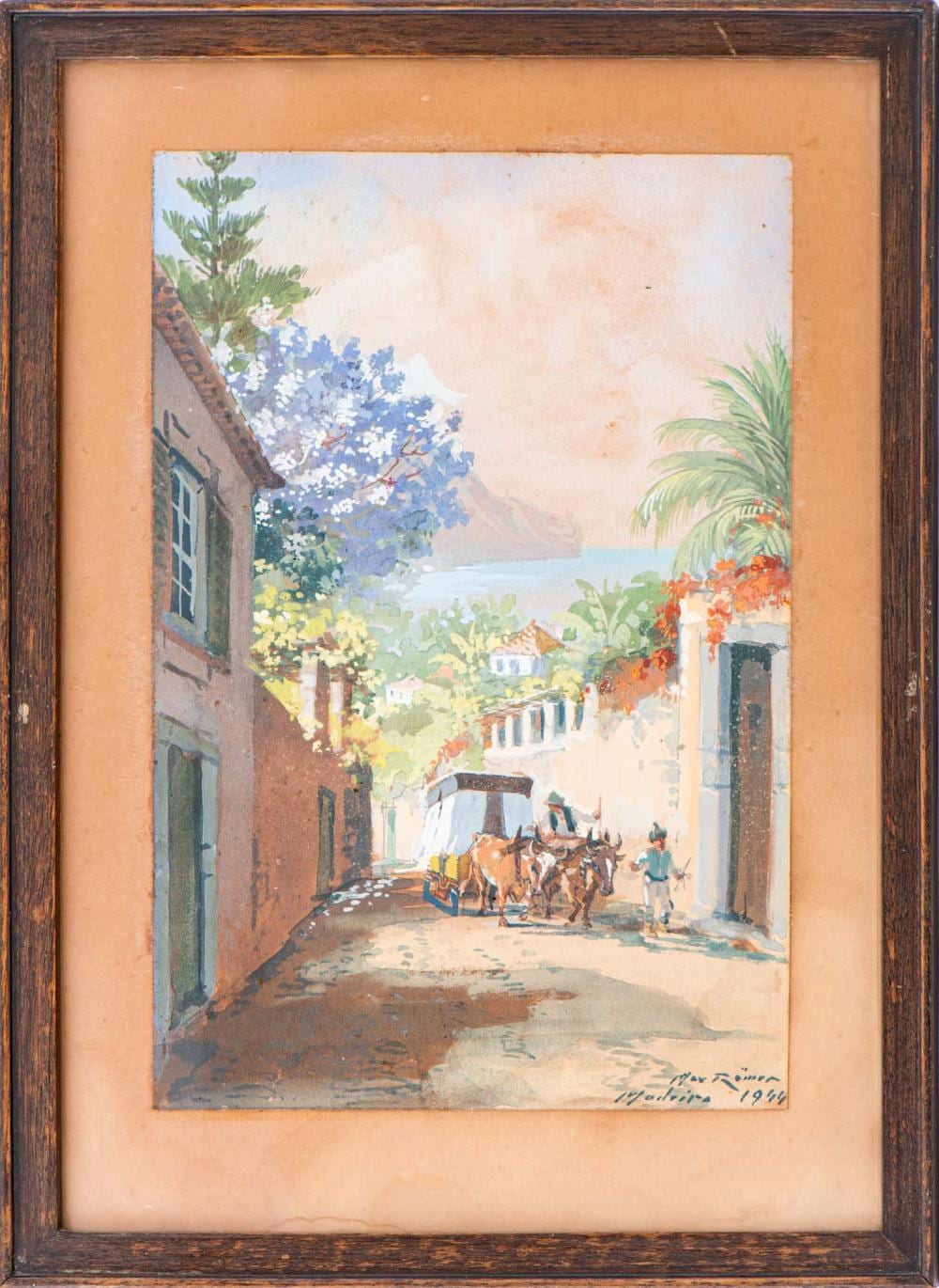 max romer madeira aguarela sobre papel dim aprox 22 x 14 5 cm · Palácio do Correio Velho · 2025-11-24 Max Romer comparable auction result: max romer madeira aguarela sobre papel dim aprox 22 x 14 5 cm