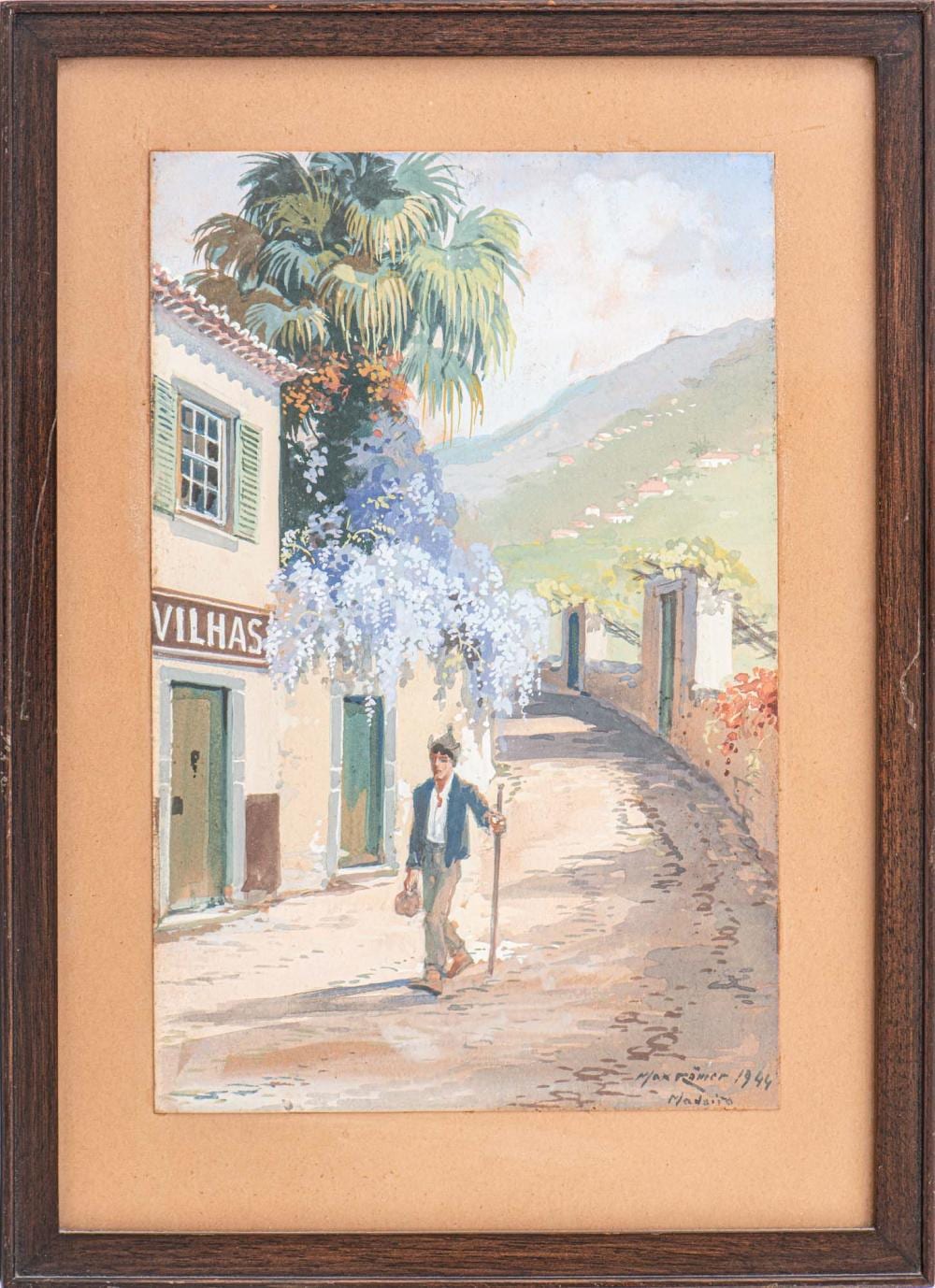 max romer madeira aguarela sobre papel dim aprox 22 x 14 5 cm · Palácio do Correio Velho · 2025-11-24 Max Romer comparable auction result: max romer madeira aguarela sobre papel dim aprox 22 x 14 5 cm