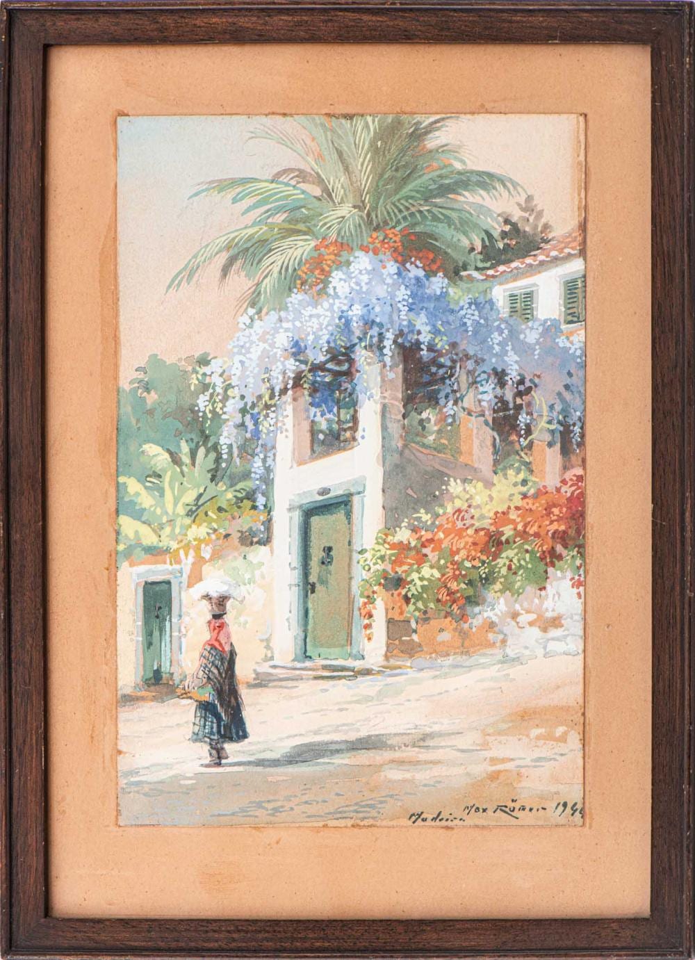 max romer madeira aguarela sobre papel dim aprox 22 x 14 5 cm · Palácio do Correio Velho · 2025-11-24 Max Romer comparable auction result: max romer madeira aguarela sobre papel dim aprox 22 x 14 5 cm