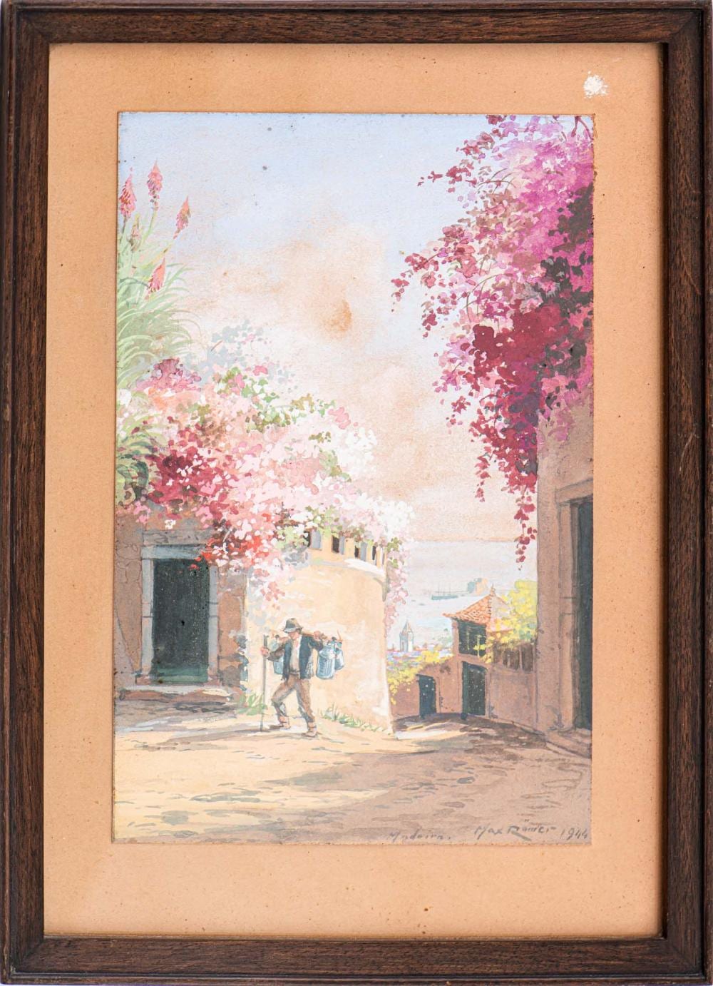 max romer madeira aguarela sobre papel dim aprox 22 x 14 5 cm · Palácio do Correio Velho · 2025-11-24 Max Romer comparable auction result: max romer madeira aguarela sobre papel dim aprox 22 x 14 5 cm