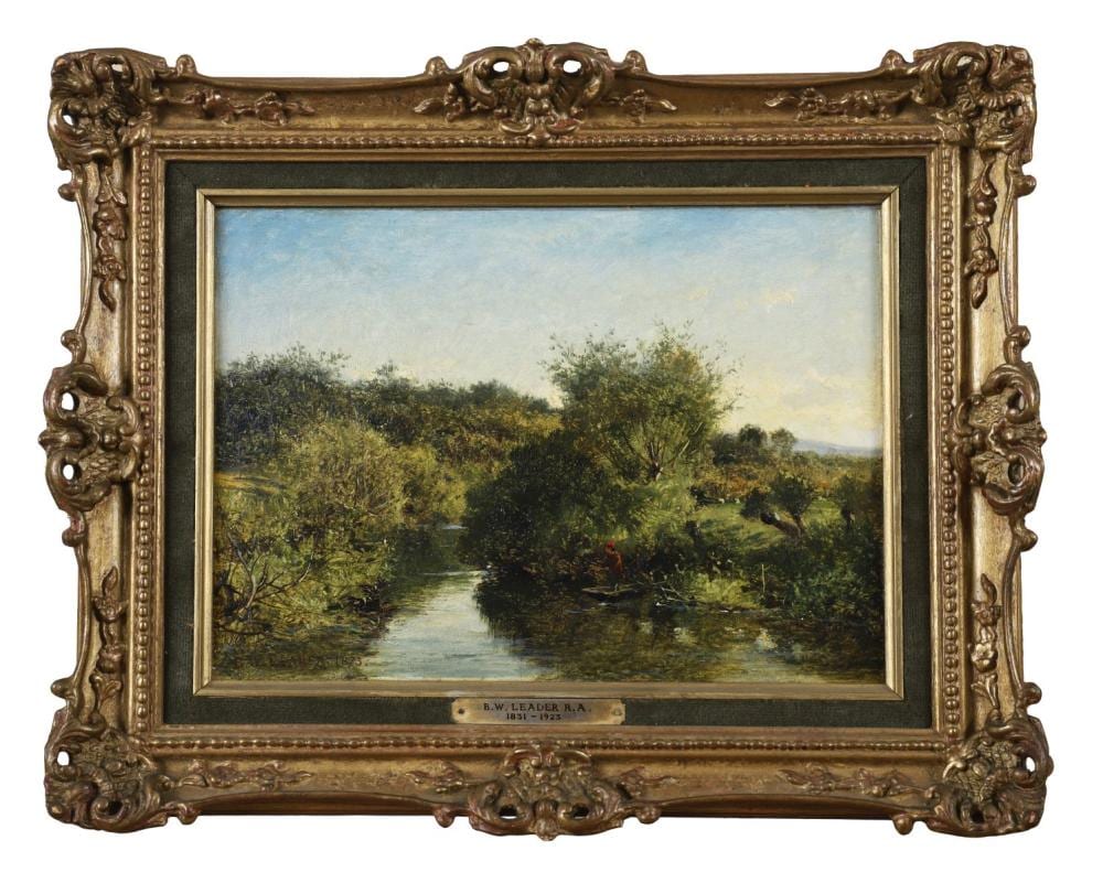 Benjamin Williams Leader comparable auction result: benjamin williams leader 1831 1923