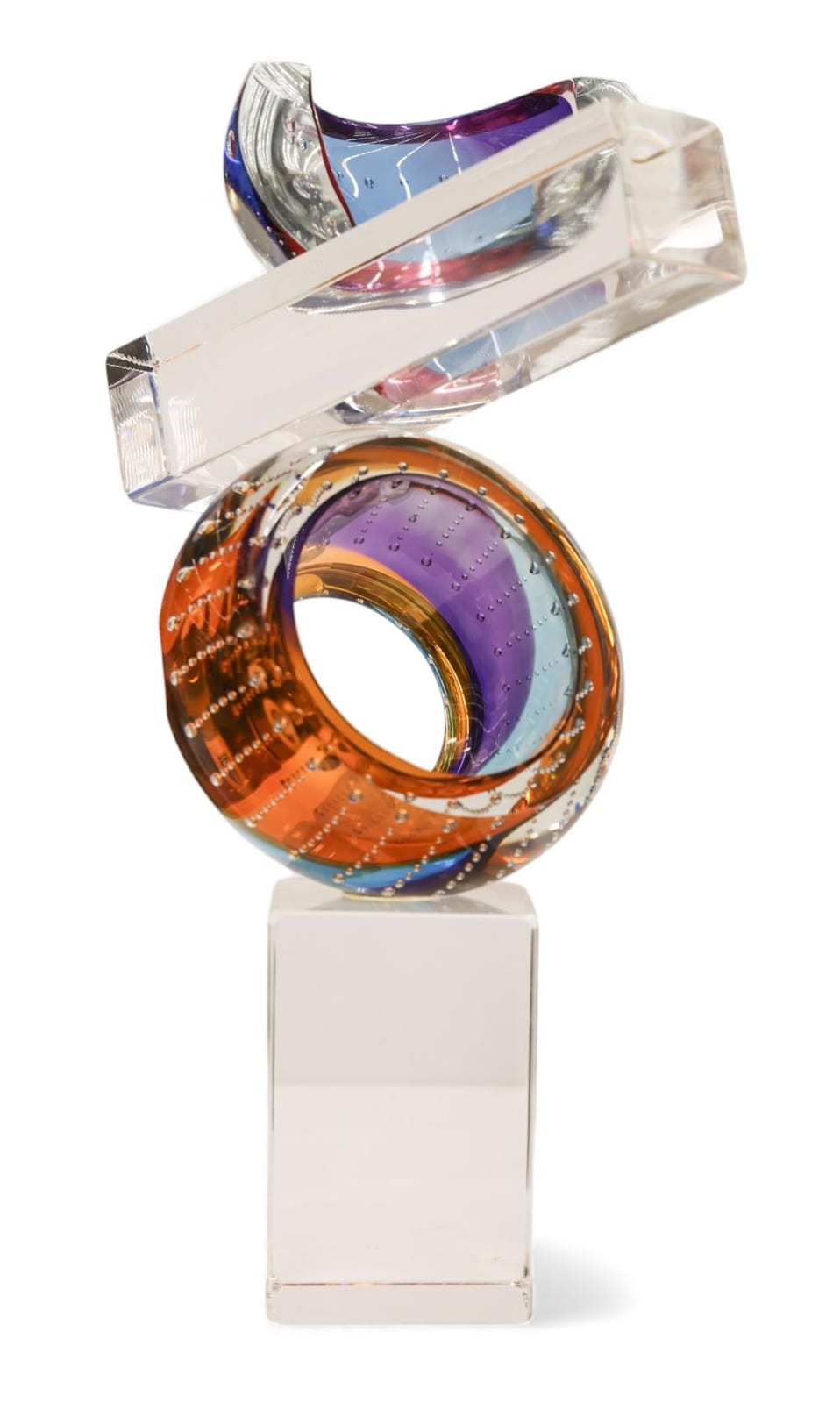 leon applebaum tango 1990 s blown glass sculpture · MBA Seattle Auction LLC · 2025-12-11 Leon Applebaum comparable auction result: leon applebaum tango 1990 s blown glass sculpture