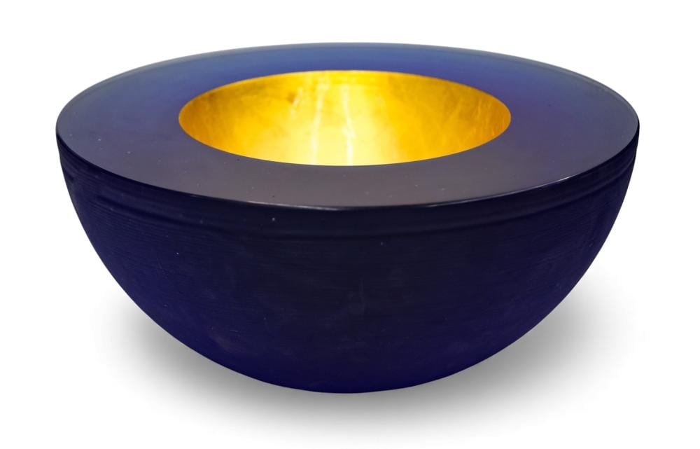 john lewis cobalt bowl 1991 cast glass · MBA Seattle Auction LLC · 2025-12-11 John (1805) Lewis comparable auction result: john lewis cobalt bowl 1991 cast glass
