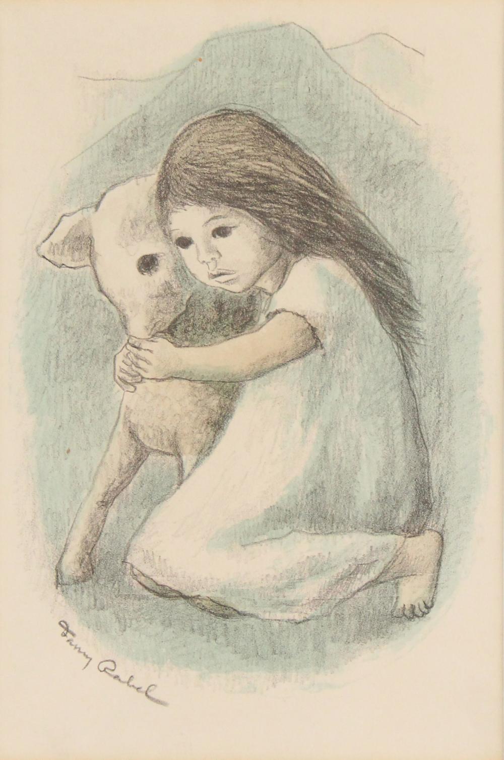 Fanny Rabel comparable auction result: fanny rabel 1922 2008 girl with lamb