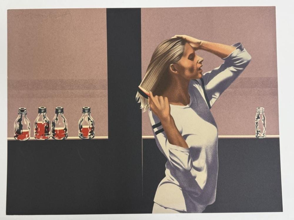 Ariel Ben David comparable auction result: ariel ben david b 1942 signed lithograph