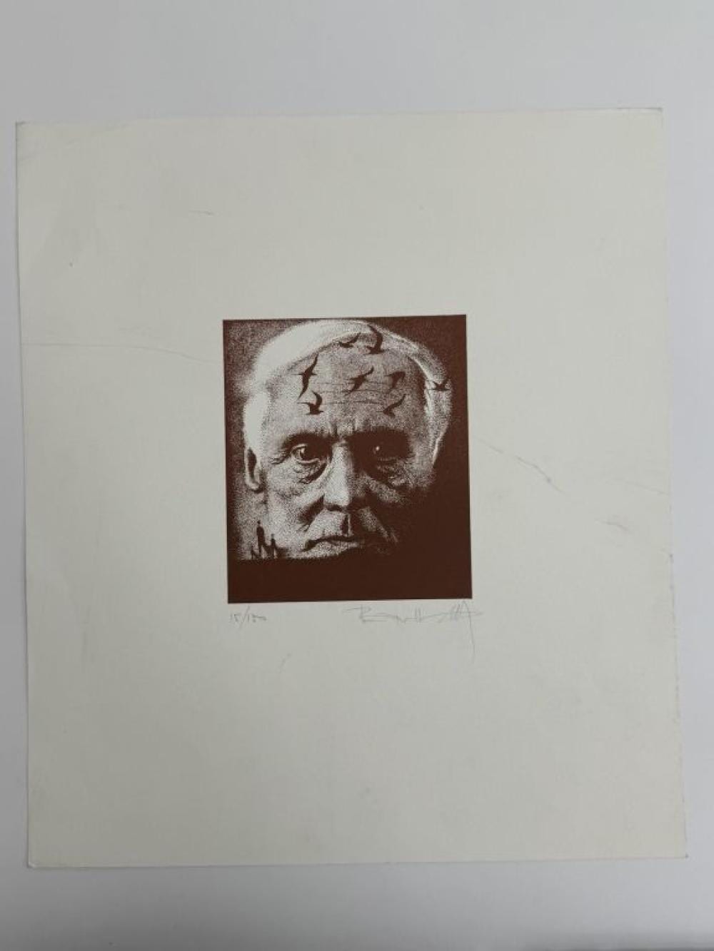 Ariel Ben David comparable auction result: ariel ben david b 1942 signed lithograph