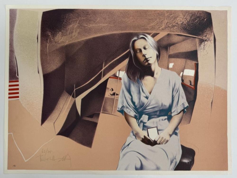 Ariel Ben David comparable auction result: ariel ben david b 1942 signed lithograph