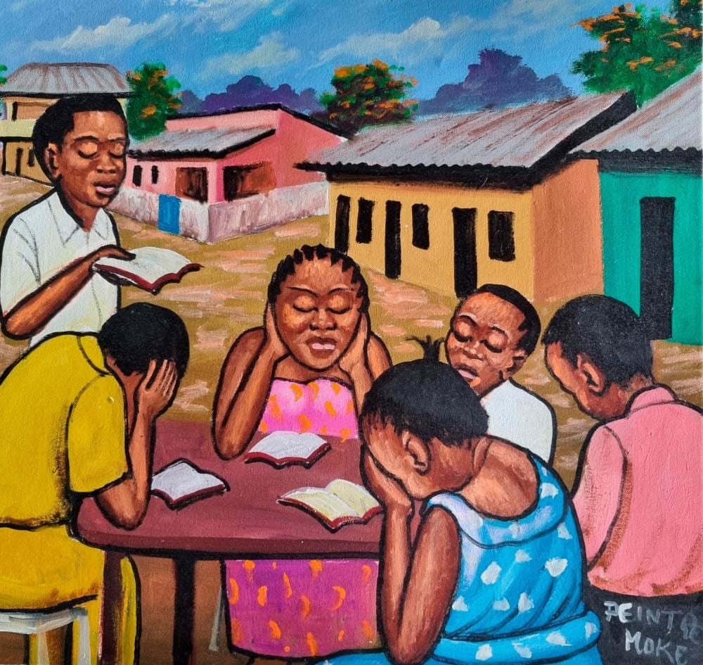 Monsengwo Kejwamfi comparable auction result: moke monsengwo kejwamfi ibe bandundu province 1950 2001 kinshasa rdc