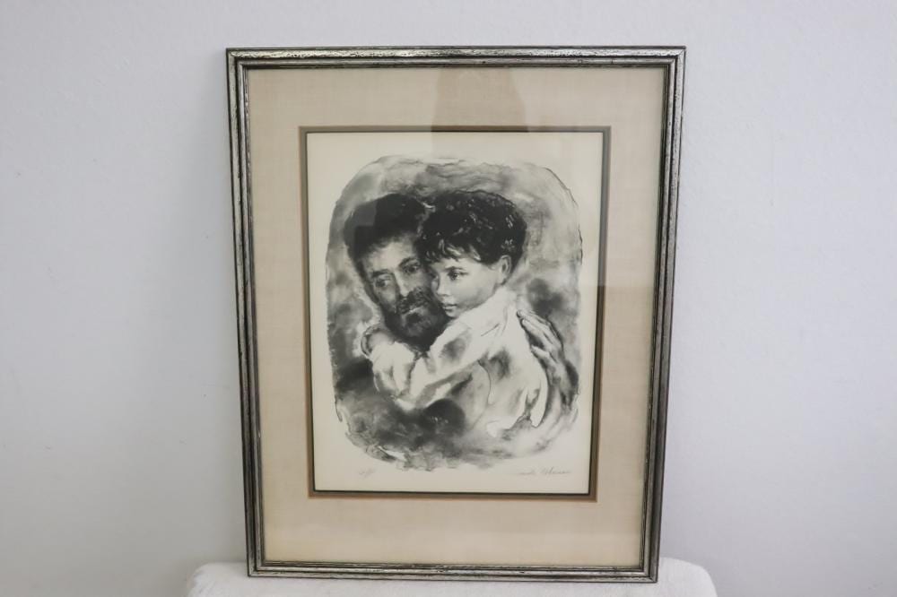 sandu liberman lithograph artist proof pencil signed · International Auction Gallery · 2025-11-24 Sandu Liberman comparable auction result: sandu liberman lithograph artist proof pencil signed