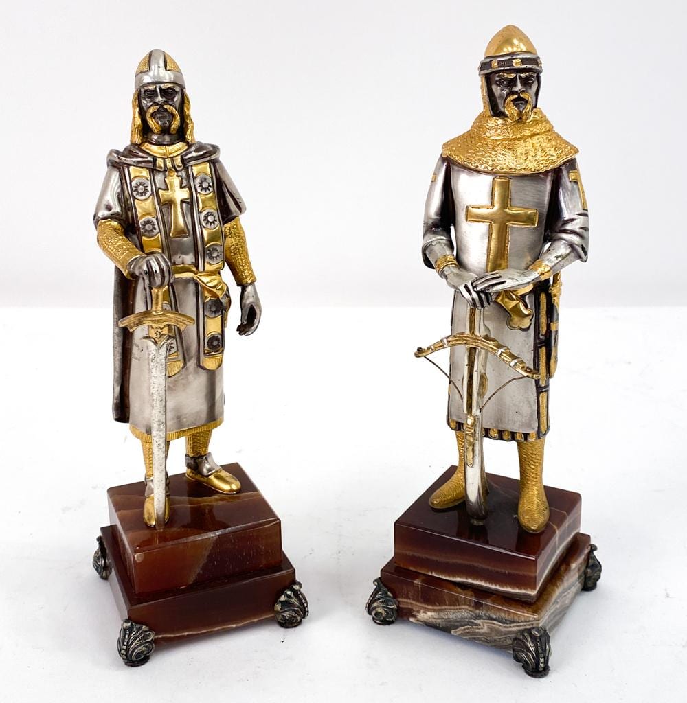 Giuseppe Vasari comparable auction result: 2 giuseppe vasari 1934 2005 medieval knights