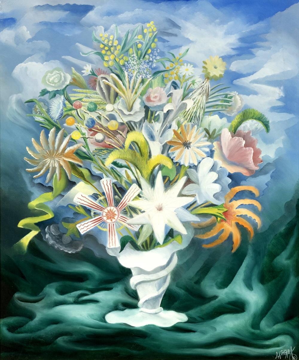 Elie Lascaux comparable auction result: lie lascaux le bouquet