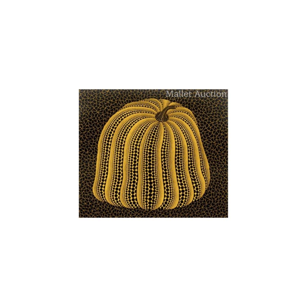 Yayoi Kusama_Yellow Colored Pumpkin comparable sale