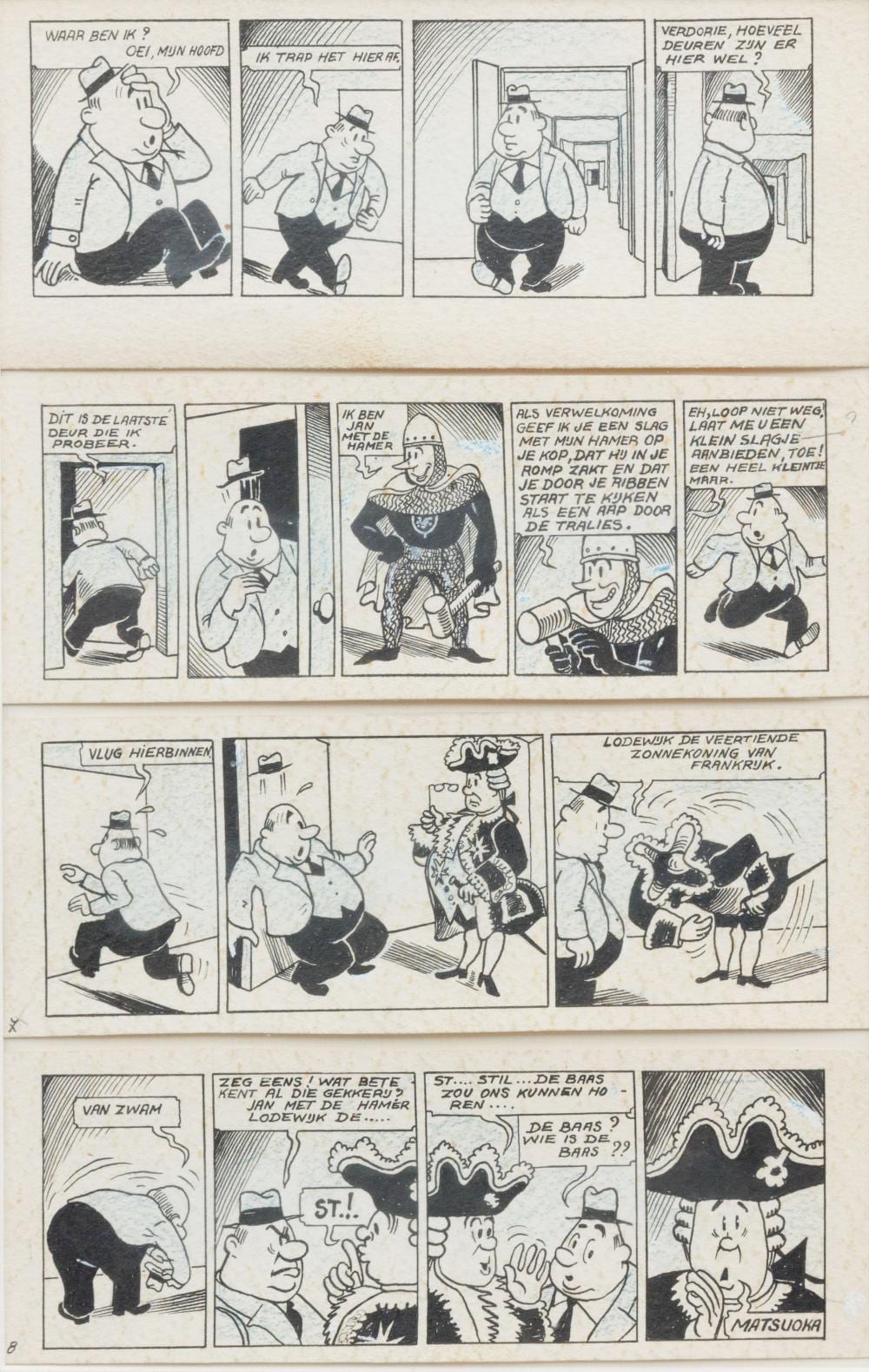 Marc Neels comparable auction result: marc sleen 1922 2016