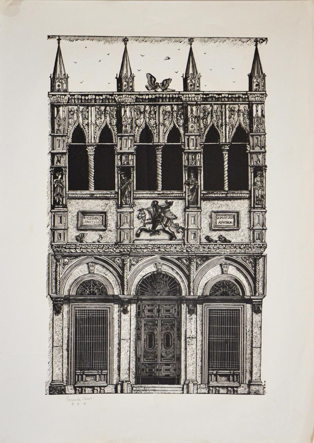 Bruno Marsili comparable auction result: bruno da osimo loggia dei mercanti
