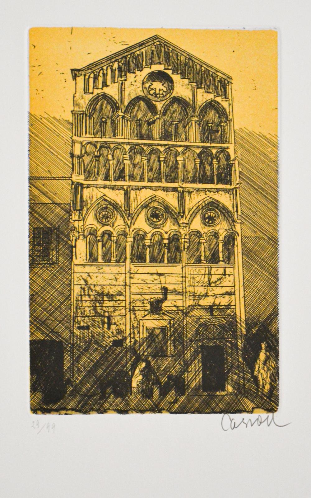 Robert Carroll comparable auction result: robert carroll dieci artisti per ferrara