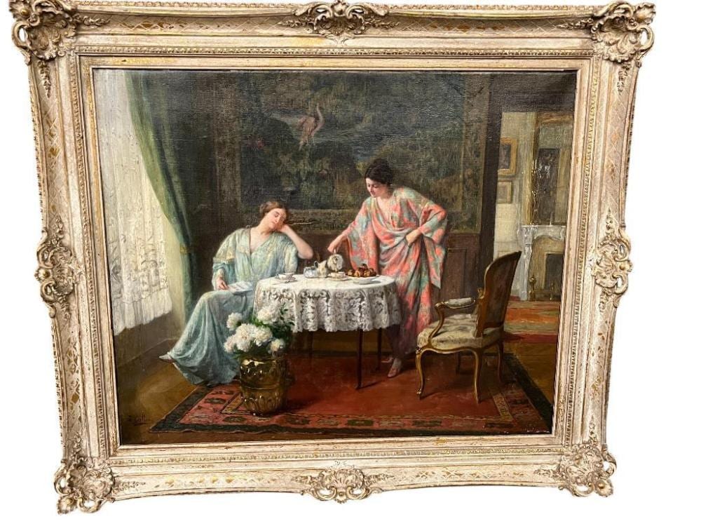 louis galliac signed oil on canvas · Schultz Auctioneers · 2025-11-28 Louis Galliac comparable auction result: louis galliac signed oil on canvas