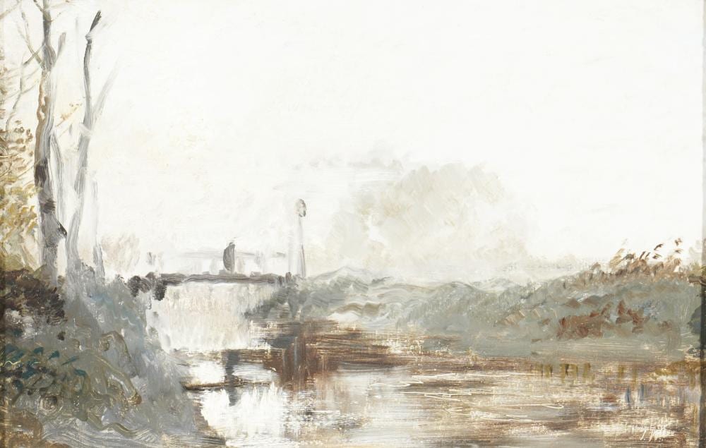 Josef Wenglein comparable auction result: josef wenglein 1845 1919 landscape in bavaria 1872