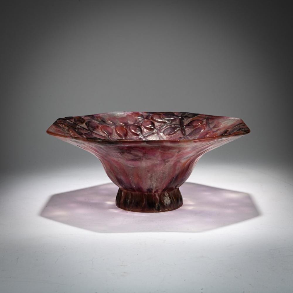 Gabriel Argy-Rousseau comparable auction result: gabriel argy rousseau bowl guirlande 1925