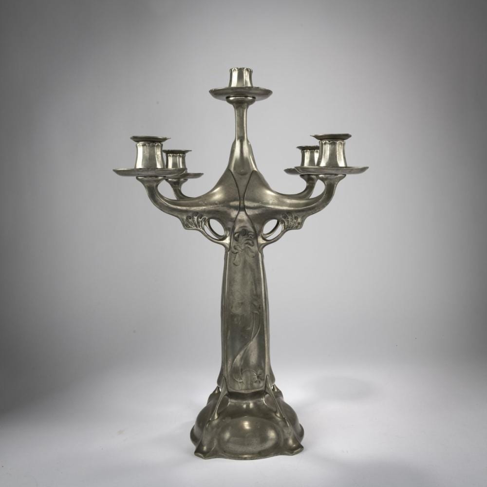 hugo leven candelabrum 1901 02 · Quittenbaum Kunstauktionen GmbH · 2025-12-09 Hugo Leven comparable auction result: hugo leven candelabrum 1901 02