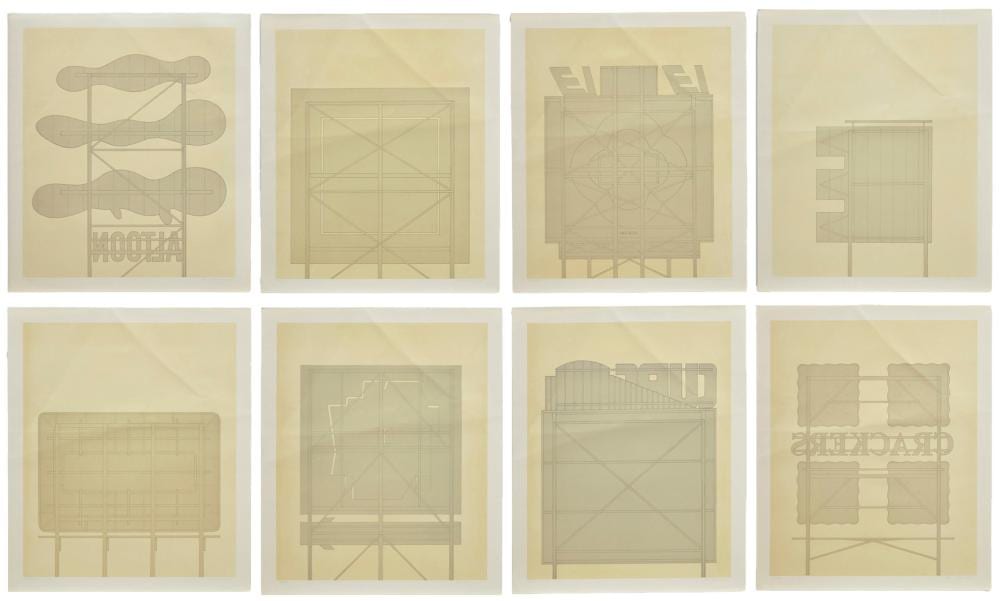 Theo Wujcik comparable auction result: theo wujcik 1936 2014 billboards suite 1970