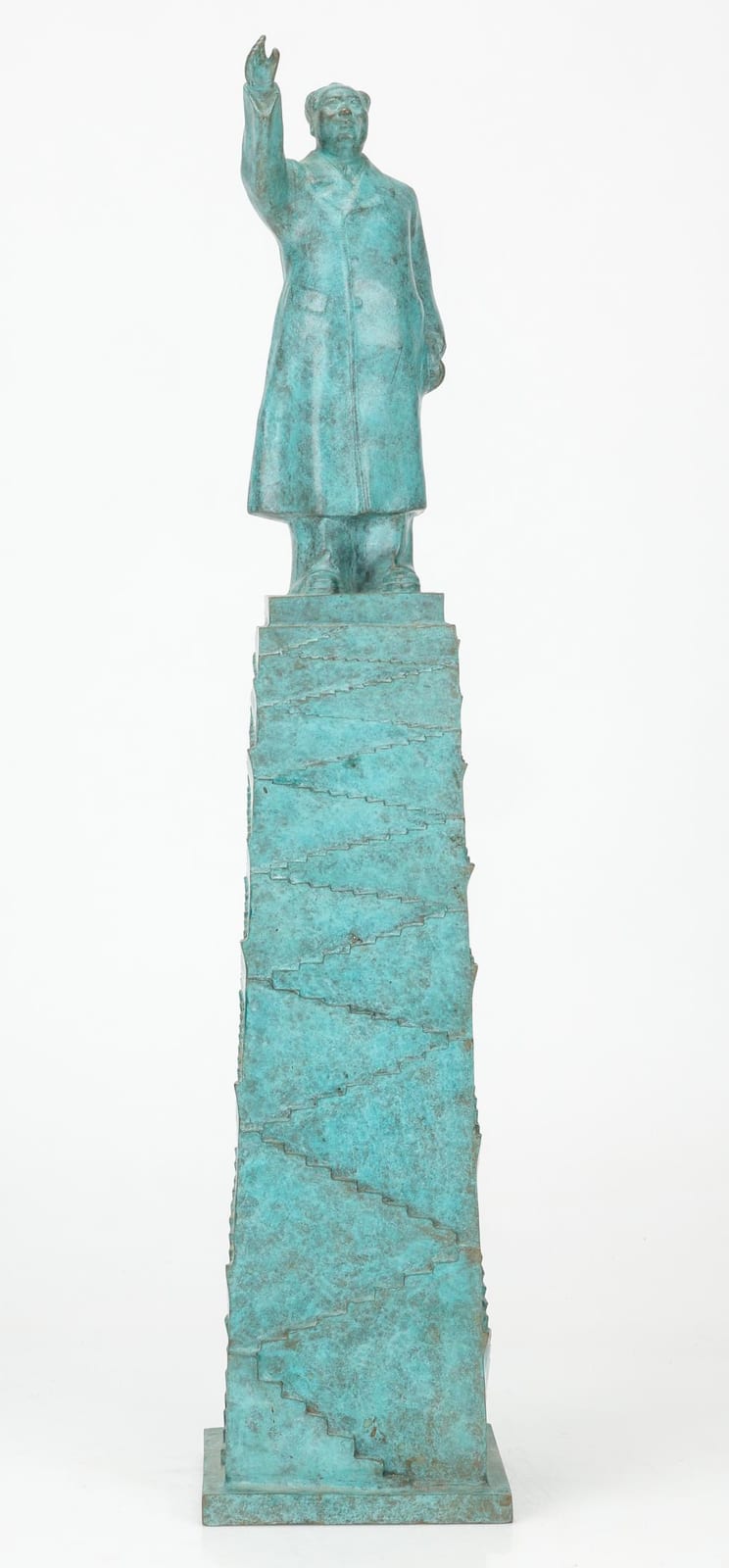 Huang Gang comparable auction result: huang gang chinese 1961 bronze sculpture