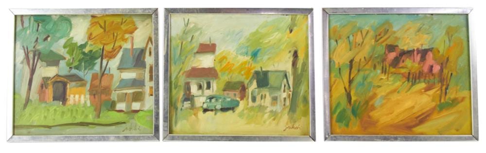 Zygmund Jankowski comparable auction result: zygmund jankowski rockport and gloucester scenes