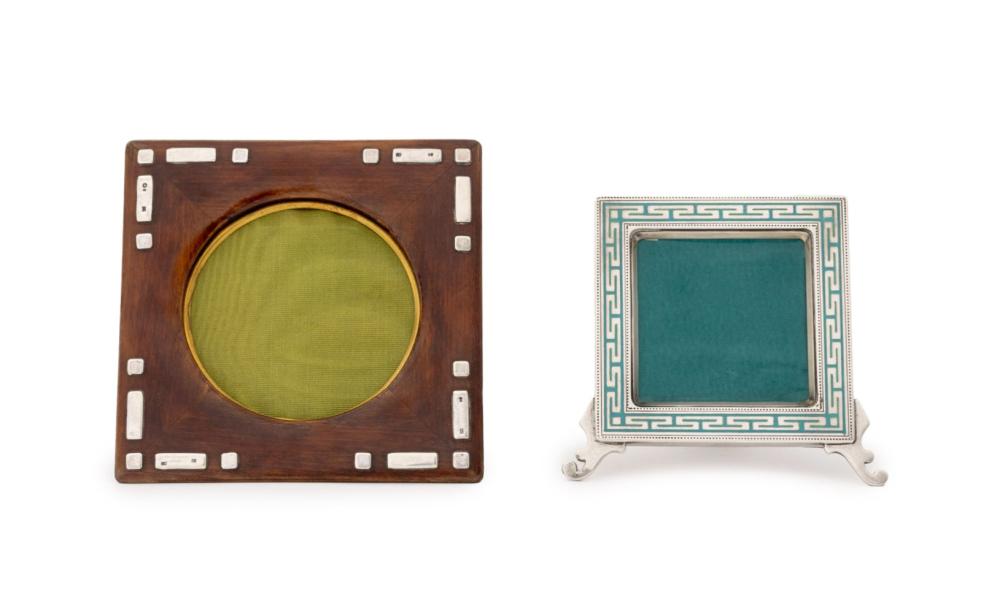 Art Deco Sterling Silver Picture Frames, 2 sold by Auctions at Showplace, lot 61 — auction record photograph