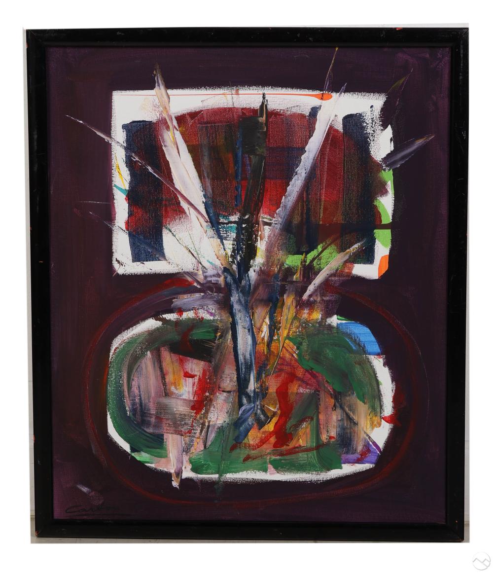 Norman Carton comparable auction result: norman carton 1908 1980 modern abstract painting