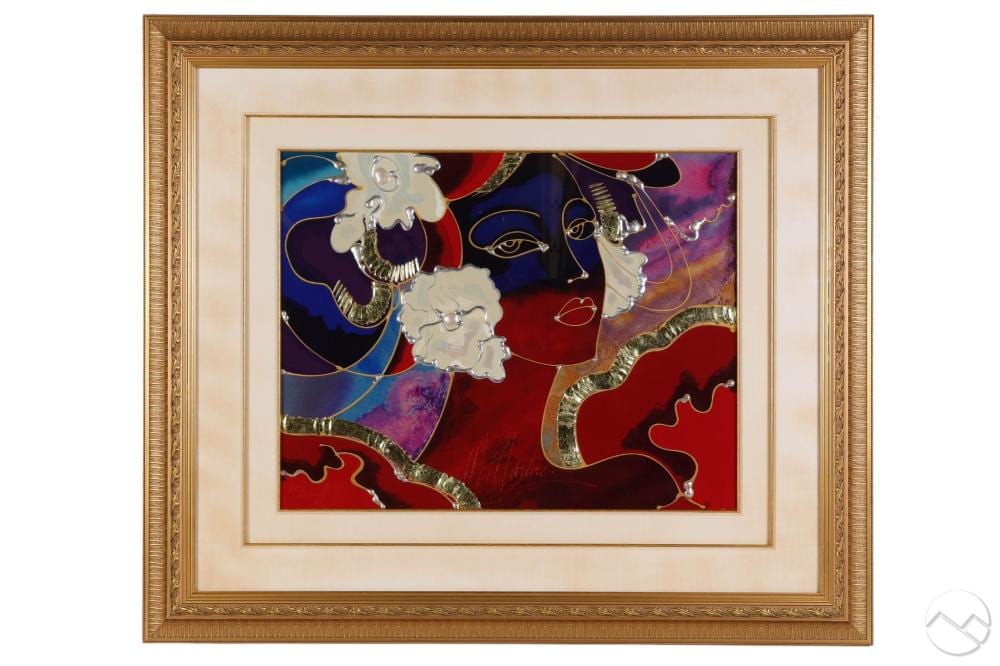 Matiros Manoukian comparable auction result: martiros manoukian b 1947 colored serigraph signed